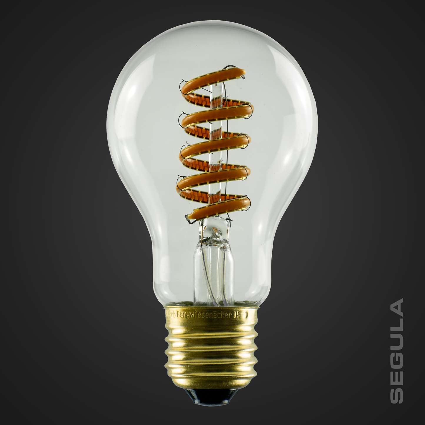 LED Žarnica SEGULA Bučka Spirala Prozorna