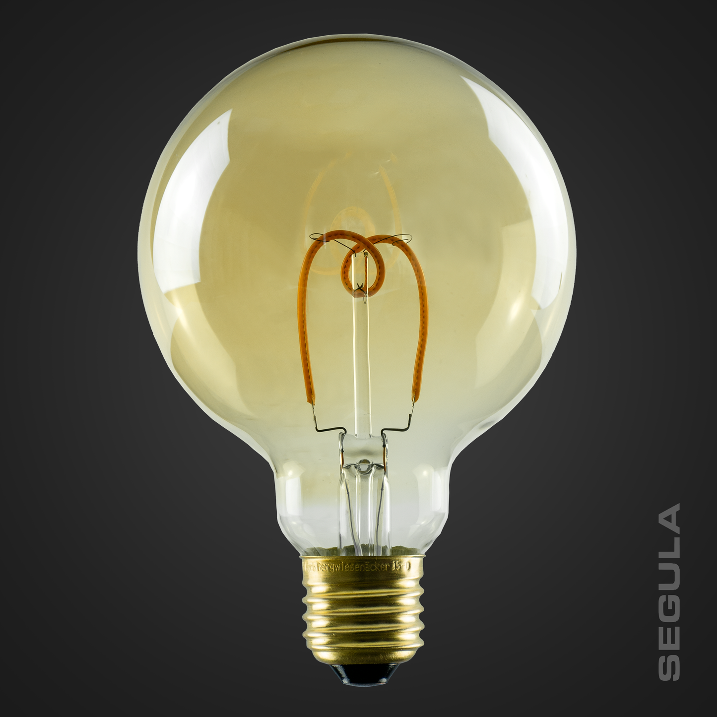 LED Žarnica SEGULA Globus 95 Zavita Zlata