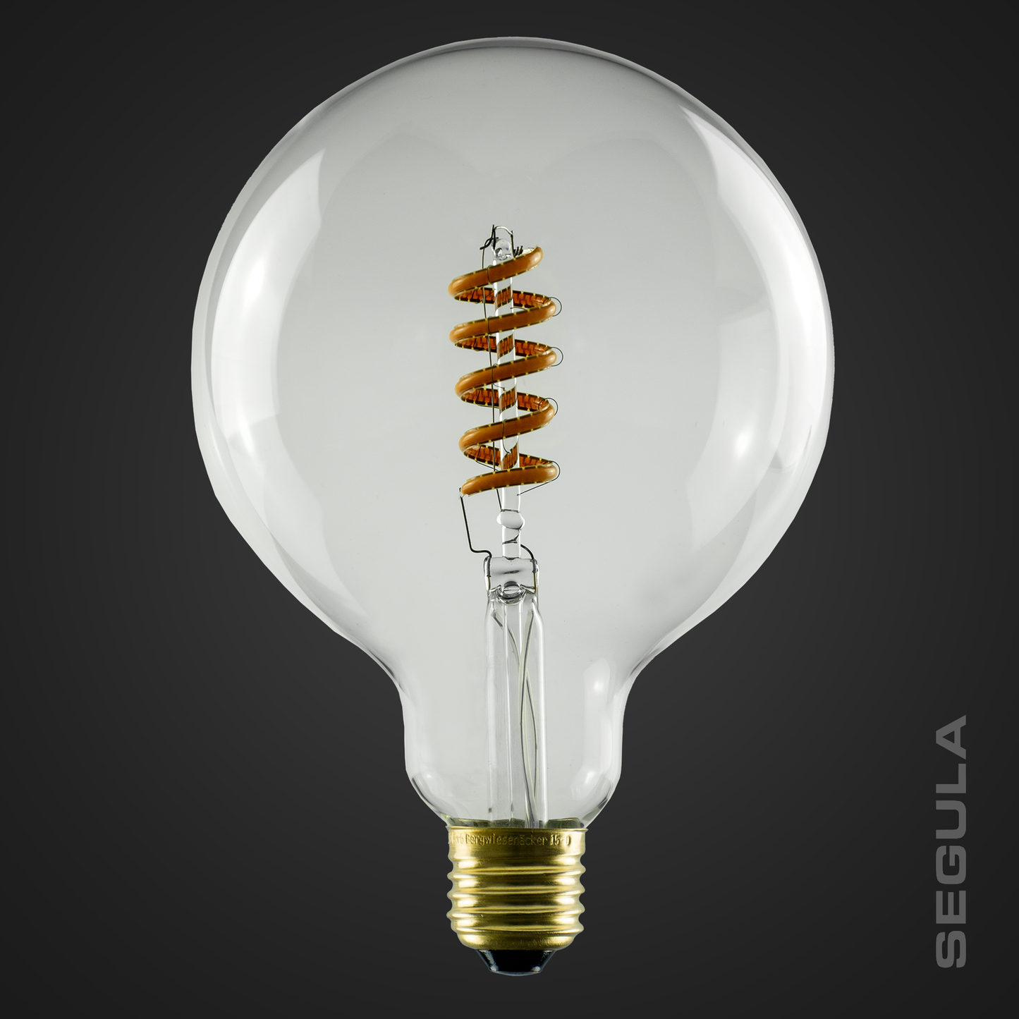 LED Žarnica SEGULA Globus 125 Spirala Prozorna