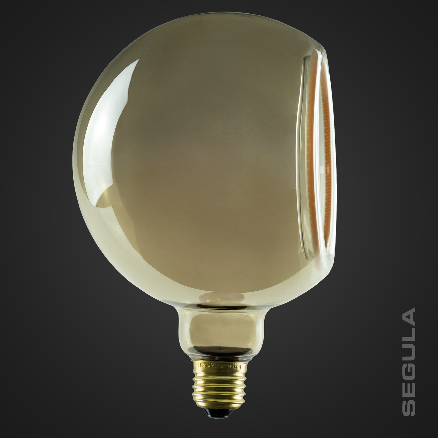 LED Žarnica SEGULA Floating Globus 150 Smokey Siva 90°
