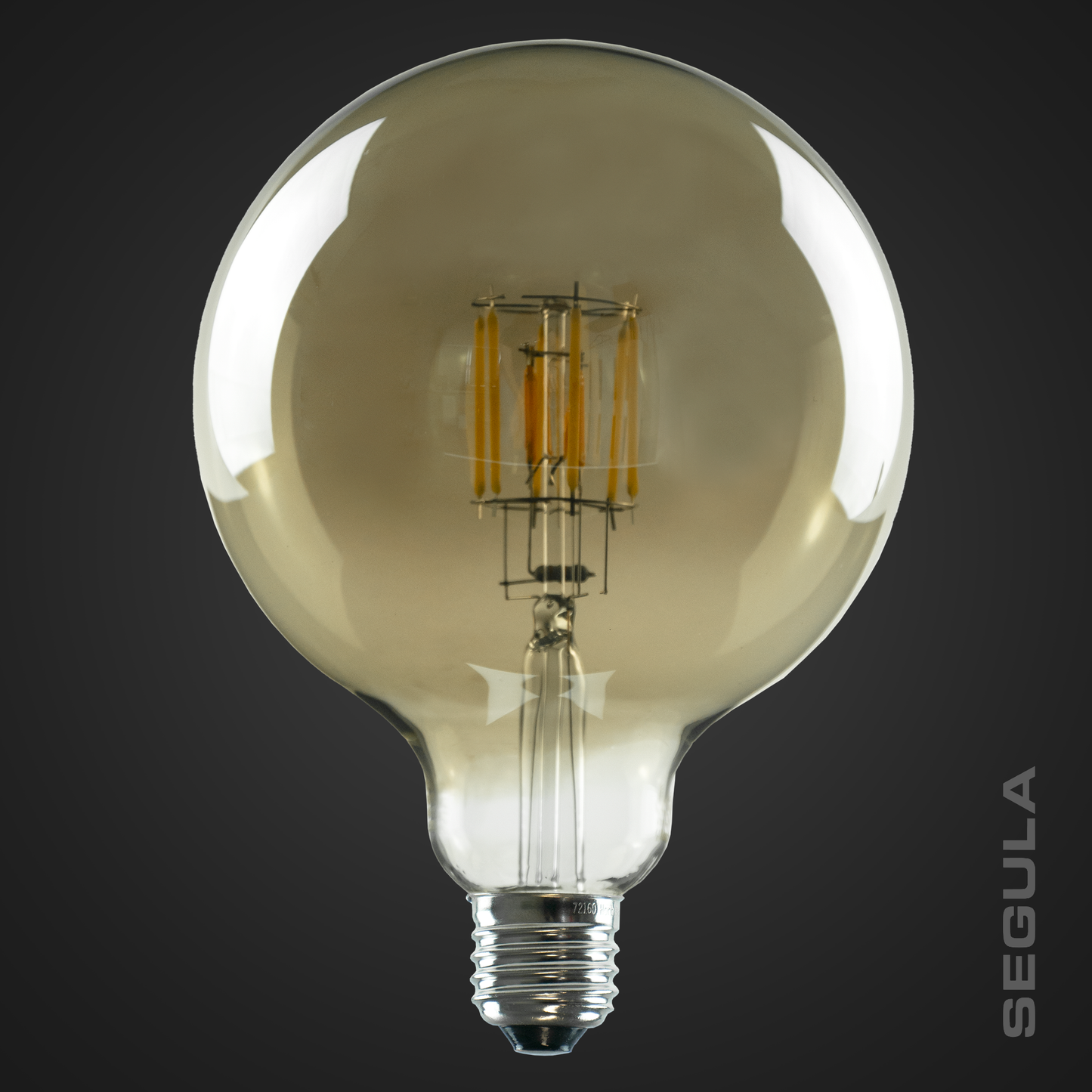LED Žarnica SEGULA Globus 95 Zlata