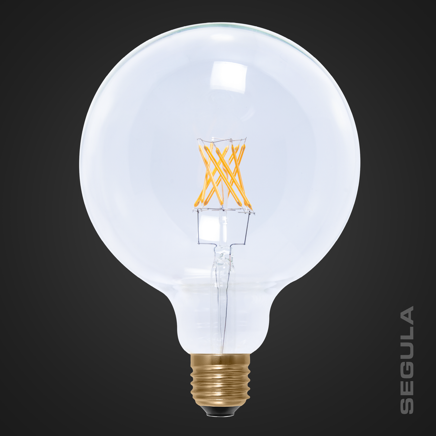 LED Žarnica SEGULA Globus 125 Prozorna