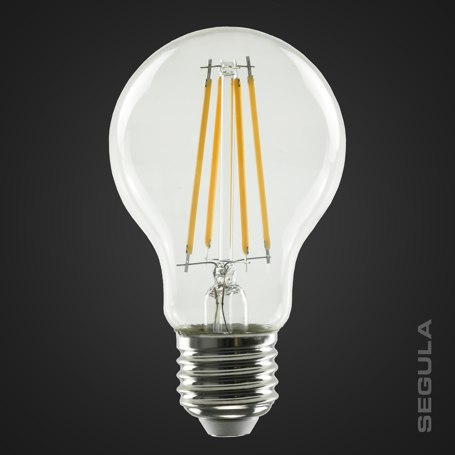 LED Žarnica SEGULA Bučka Svetla Prozorna 8,5W 2700K