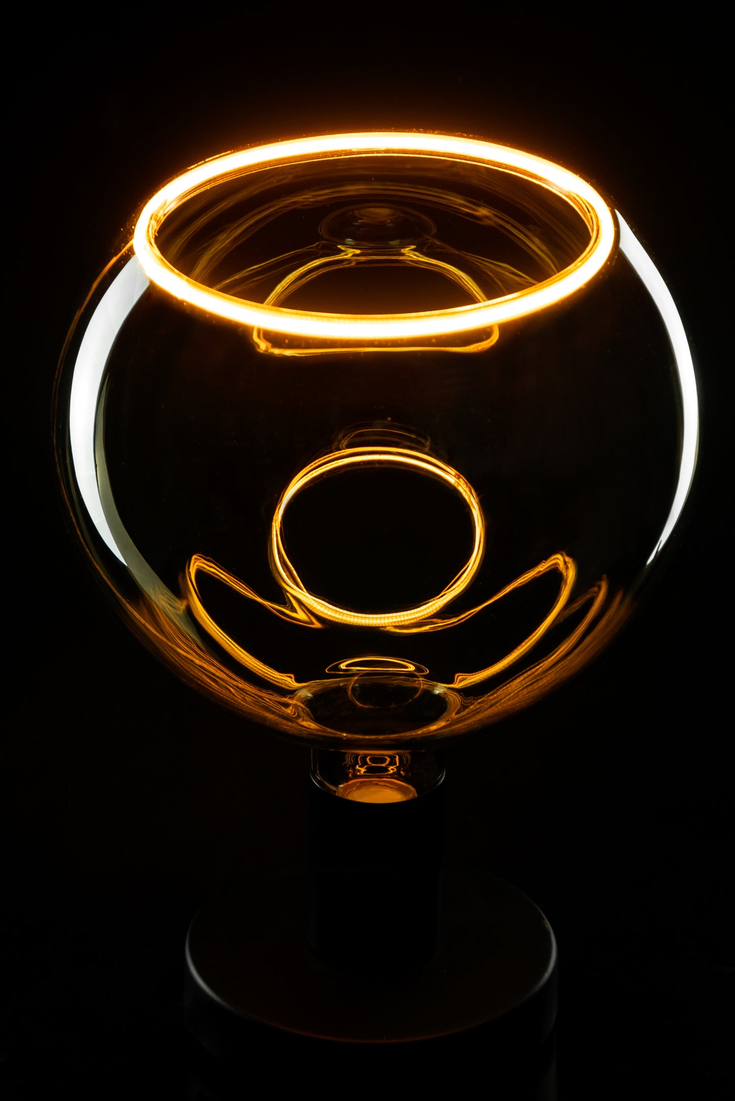 LED Žarnica SEGULA Floating Globus 200 Smokey Siva