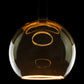 LED Žarnica SEGULA Floating Globus 300 Zlata