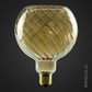 LED Žarnica SEGULA Floating Globus 125 Zavita Smokey Siva
