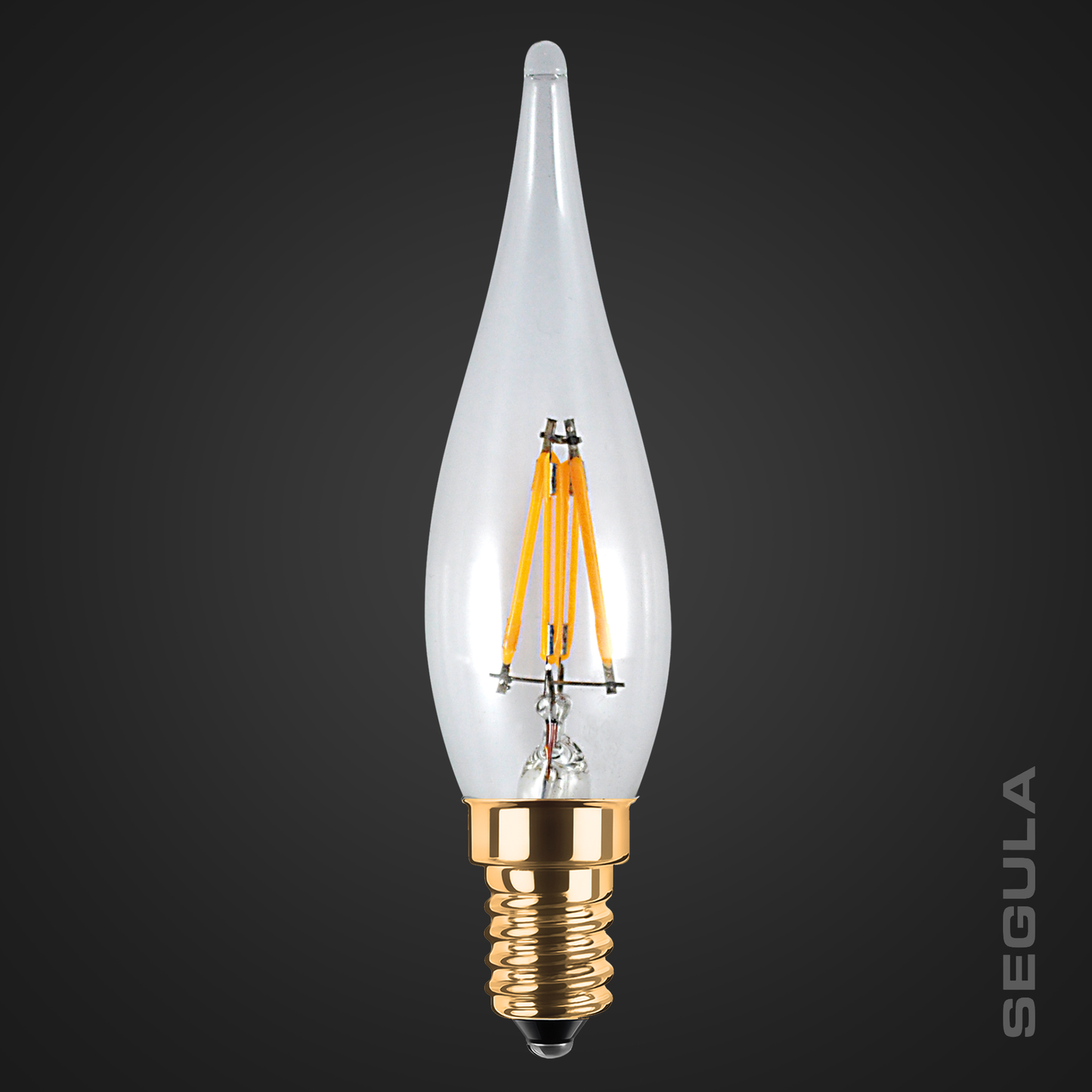 LED Žarnica SEGULA Francoska Sveča Prozorna E10