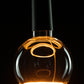 LED Žarnica SEGULA Floating Globus 125 Prozorna
