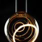 LED Žarnica SEGULA Floating Globus 150 Smokey Siva 45°