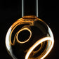 LED Žarnica SEGULA Floating Globus 150 Zlata 45°