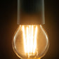 LED Žarnica SEGULA Bučka Svetla Prozorna 8,5W 2700K